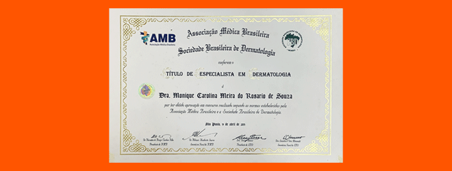 Dermatologista desde 2013